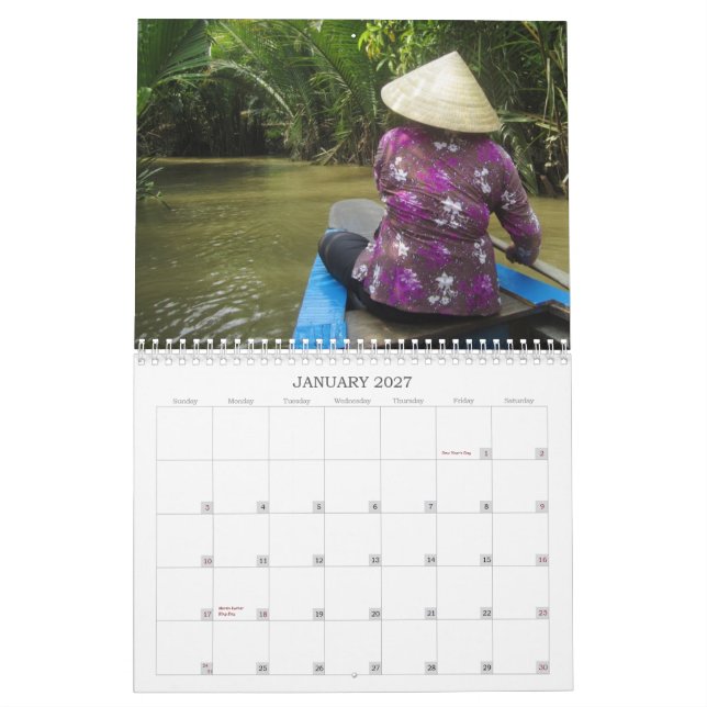 Calendario de Vietnam 2012 (Jan 2027)