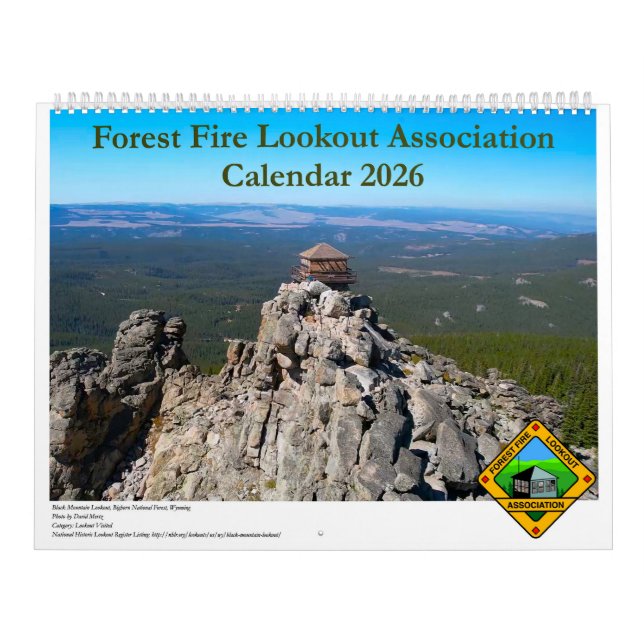 Calendario de Vigías de Incendios Forestales FFLA  (Tapa)