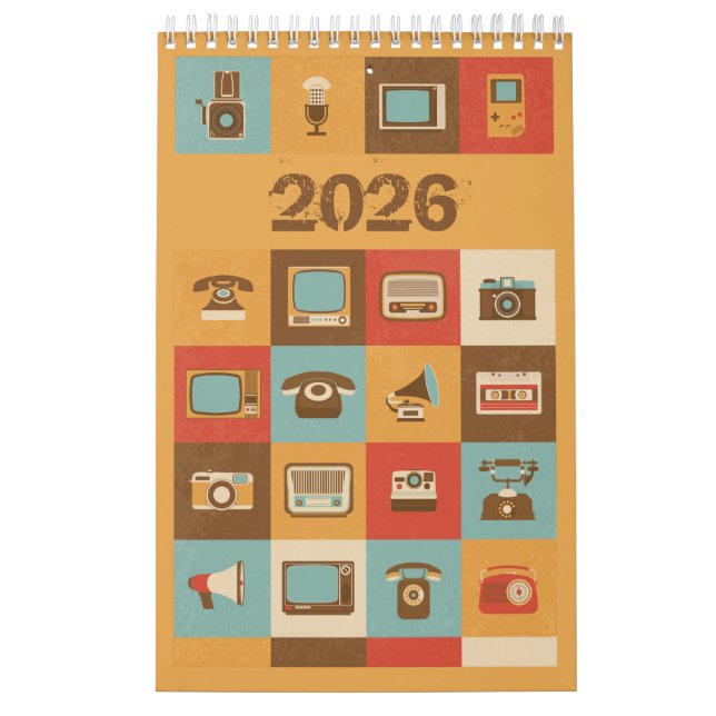 Calendario de vintage (Tapa)