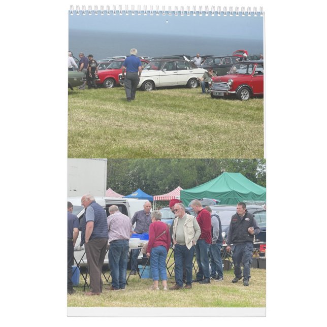 Calendario de vintage (Reverso)