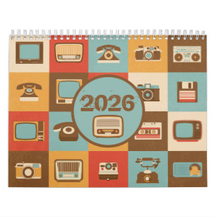 Calendario de vintage