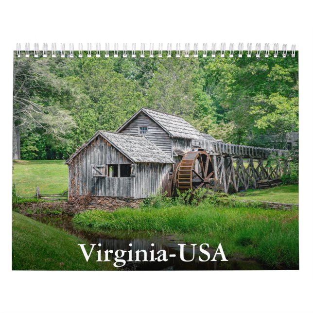 Calendario de Virginia-USA (Tapa)