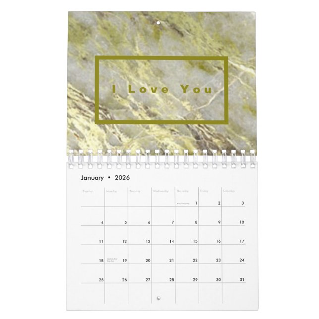 Calendario de Visión 2020 (Jan 2026)