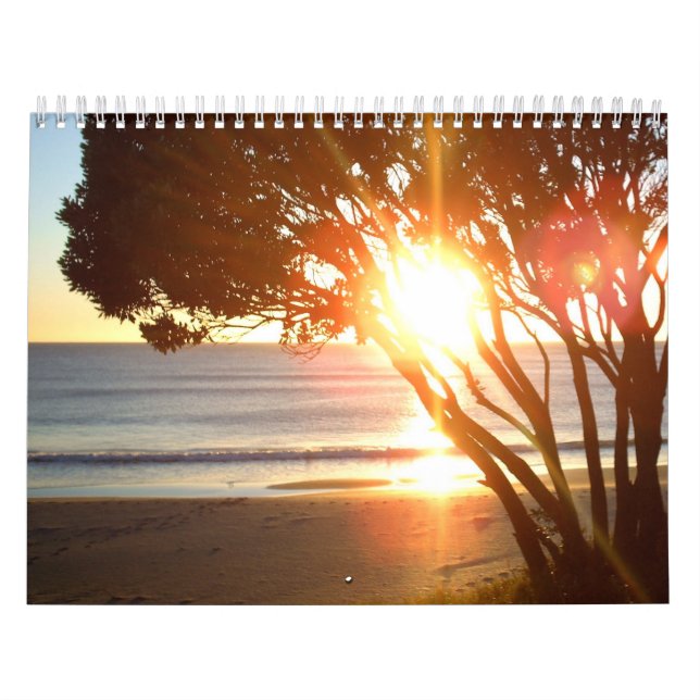 Calendario de vistas al océano sin fin (Tapa)