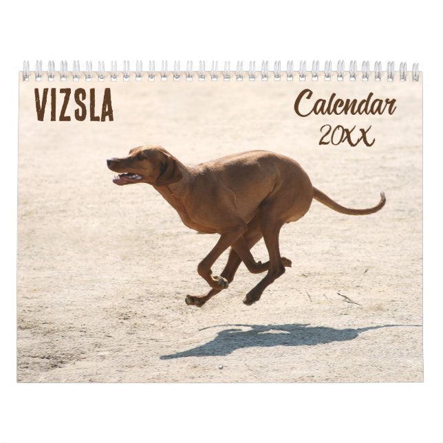 Calendario de Vizsla 2026 (Tapa)
