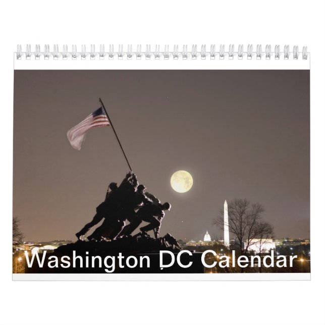 Calendario de Washington DC 2025 (Tapa)