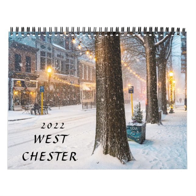 Calendario de West Chester 2022 (Tapa)