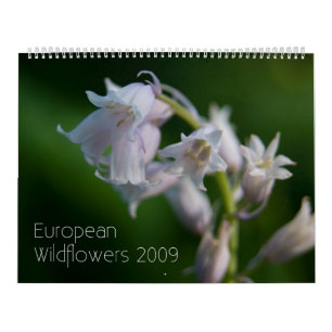 Calendario de Wildfowers 2009 del europeo