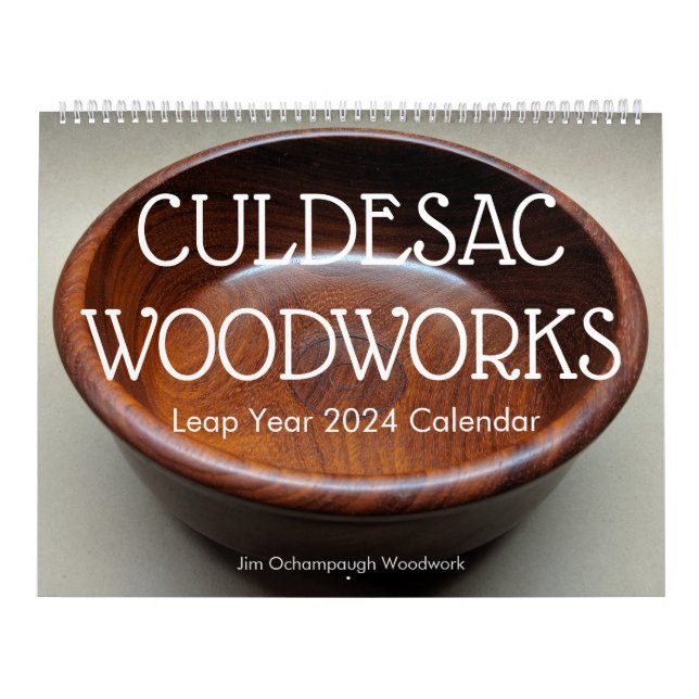 Calendario de WOODWORKS CULDESAC (Tapa)