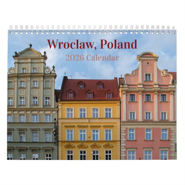 Calendario de Wroclaw Poland 2026 (Tapa)