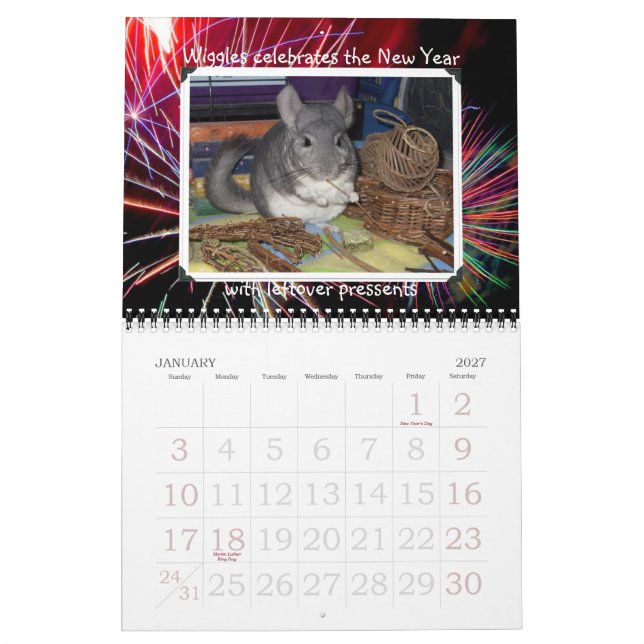 Calendario de Wunderchins 2012 (Jan 2027)