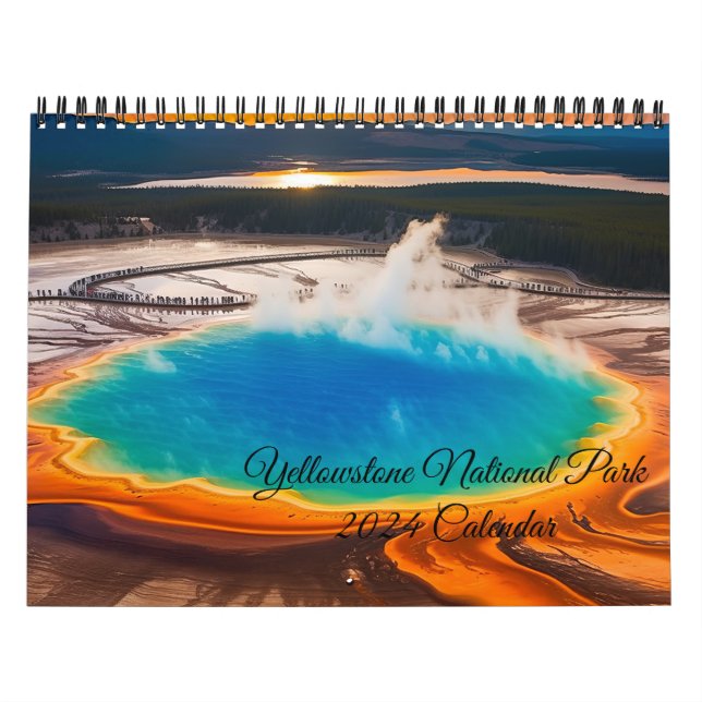Calendario de Yellowstone (Tapa)
