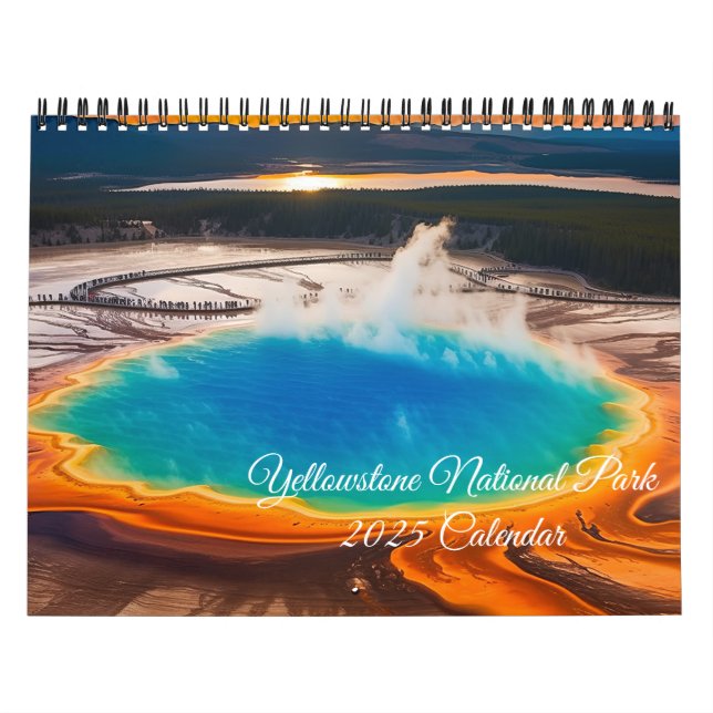 Calendario de Yellowstone (Tapa)