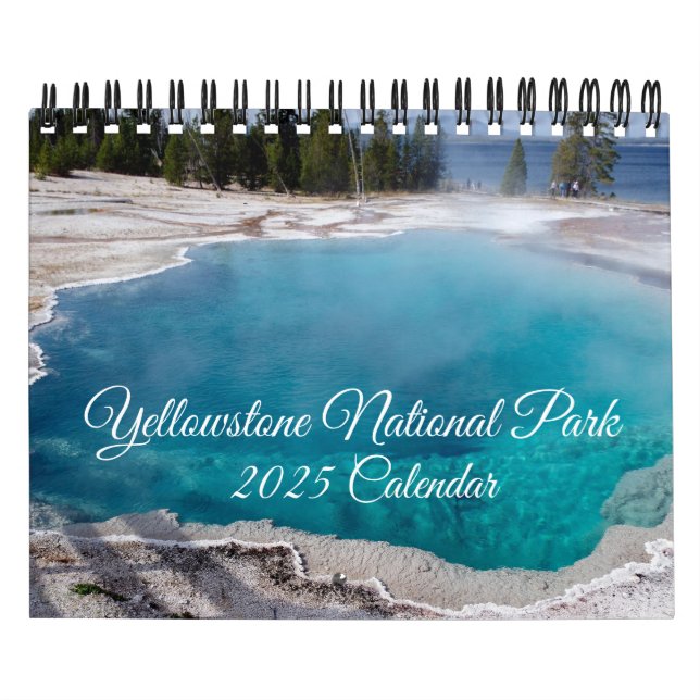 Calendario de Yellowstone (Tapa)