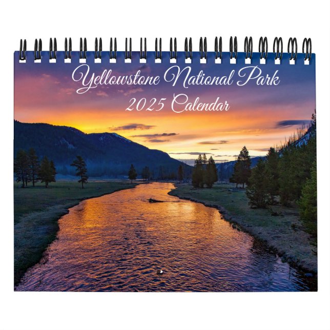 Calendario de Yellowstone (Tapa)
