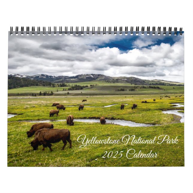 Calendario de Yellowstone (Tapa)