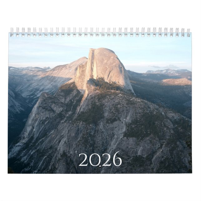 Calendario de Yosemite 2026 (Tapa)