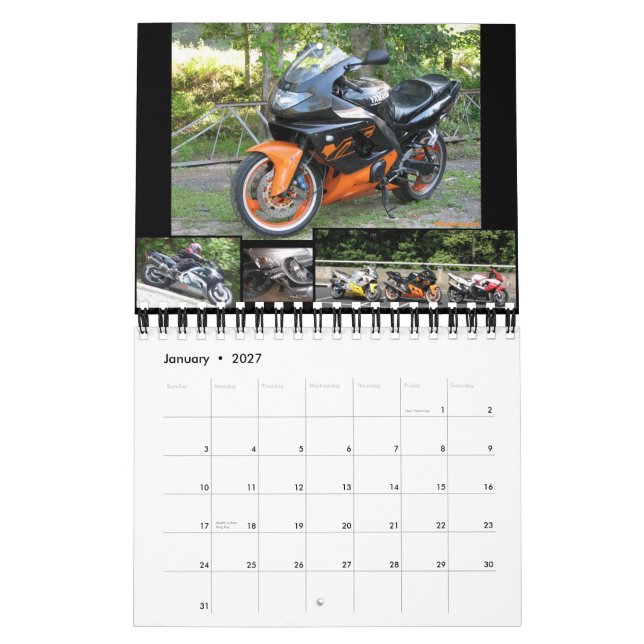 calendario de YZF600R.com 08-09 (Jan 2027)