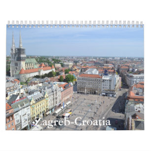 Calendario de Zagreb-Croacia