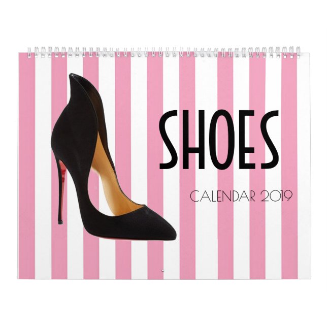 CALENDARIO DE ZAPATOS 2019 - tamaño grande (Tapa)