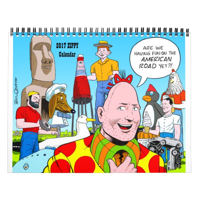 CALENDARIO DE ZIPPY 2017 (Tapa)