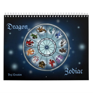 Calendario de Zodiacsigns del dragón
