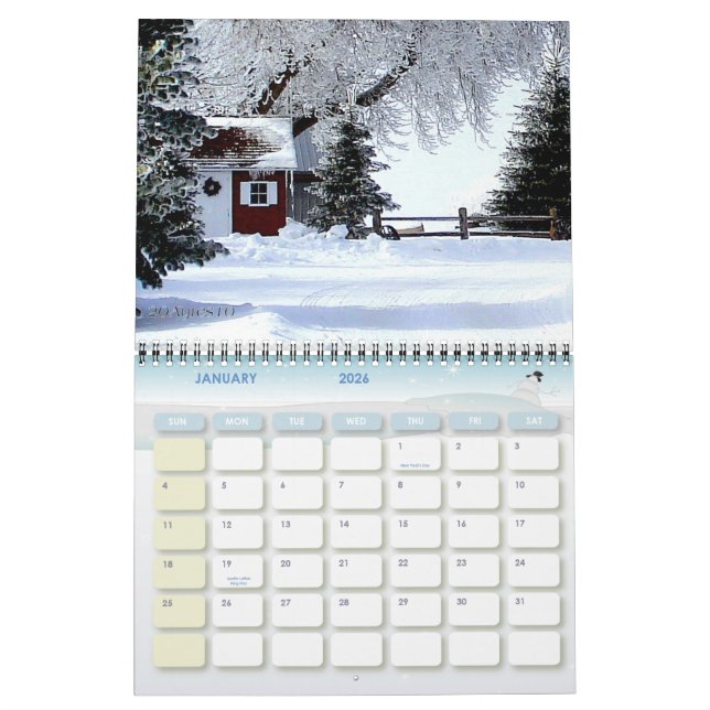 Calendario Debut de KWWL TV (Jan 2026)