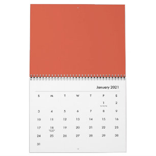 Calendario decoración