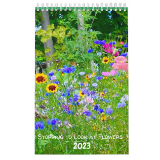 Calendario Dejando de mirar las flores en 2023