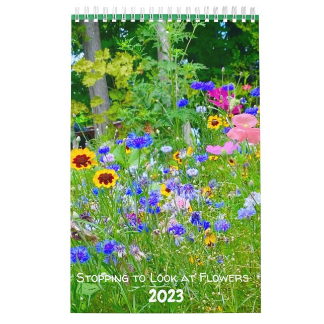 Calendario Dejando de mirar las flores en 2023 (Tapa)