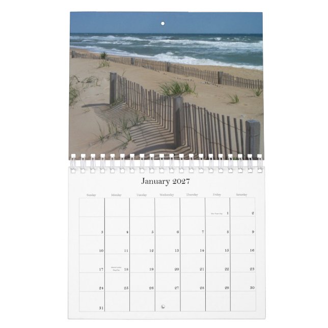 Calendario Del 08 de agosto al 09 de julio (Jan 2027)