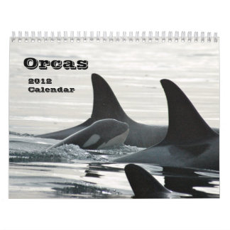 Calendario del ~ 2012 de las orcas