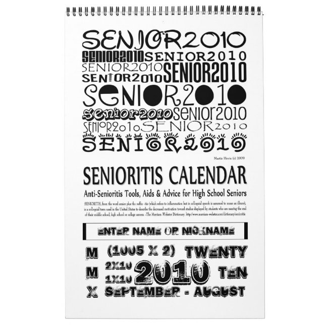 Calendario del Academic del mayor 2010 - sept. (Tapa)