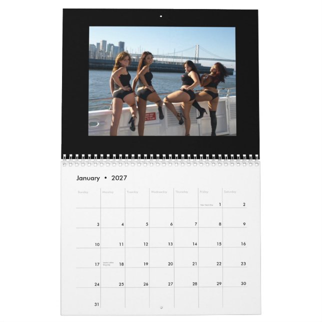 Calendario del acto de 2009 clases (Jan 2027)