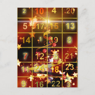 Calendario del advenimiento de las Felices Navidad