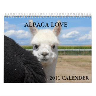 CALENDARIO DEL AMOR 2011 DE LA ALPACA