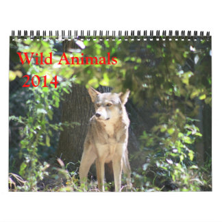 Calendario del animal salvaje