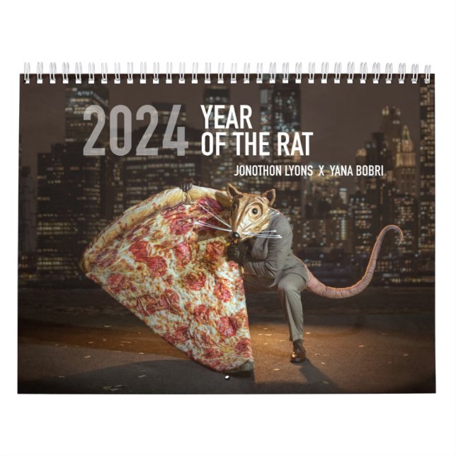 Calendario del Año de la Rata 2024 (Tapa)