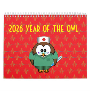 Calendario del año del búho 2026