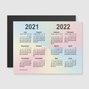 Calendario del año escolar 2021-2022 de Janz Rainb