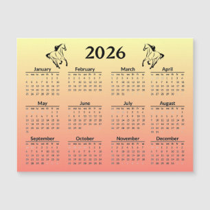 Calendario del Año Nuevo Chino del Caballo 2026