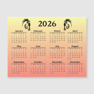 Calendario del Año Nuevo Chino del Caballo 2026