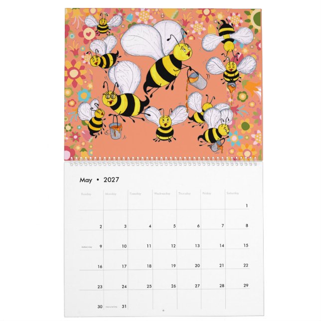 Calendario del "apio Charles y de los Pals" 2016 (May 2027)