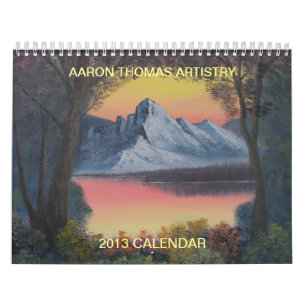 Calendario del arte 2013 de Aaron Thomas