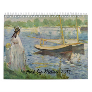 Calendario del arte 2013 de Manet