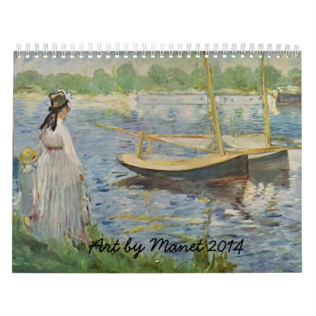 Calendario del arte 2014 de Manet (Tapa)