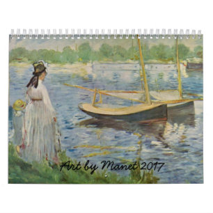Calendario del arte 2017 de Manet