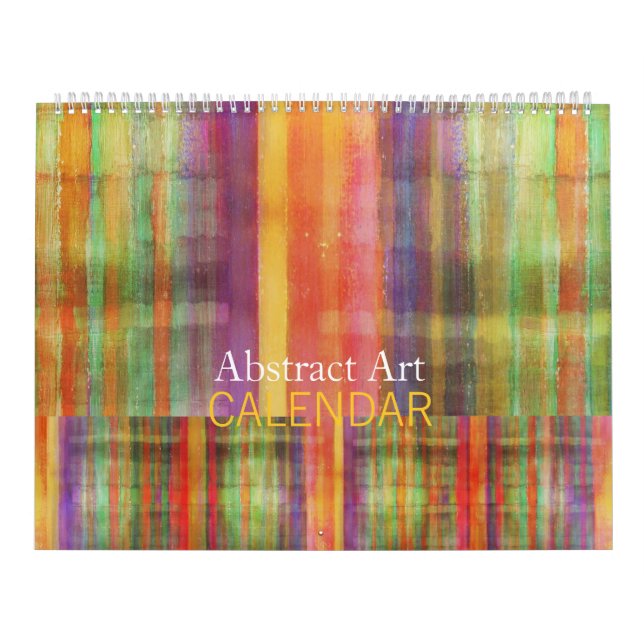 Calendario del arte abstracto