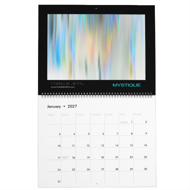 Calendario del arte abstracto 2015 (Jan 2027)