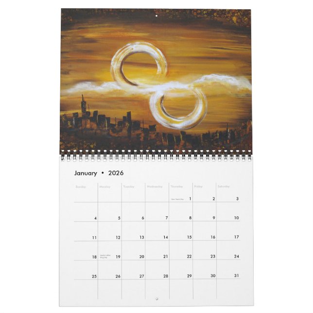 Calendario del arte contemporáneo 2012 de Dina (Jan 2026)